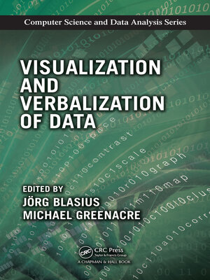 cover image of Visualization and Verbalization of Data